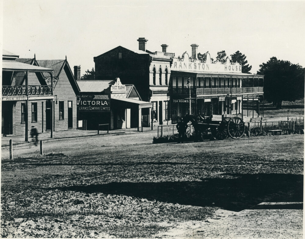 Bay Street, Frankston looking North 