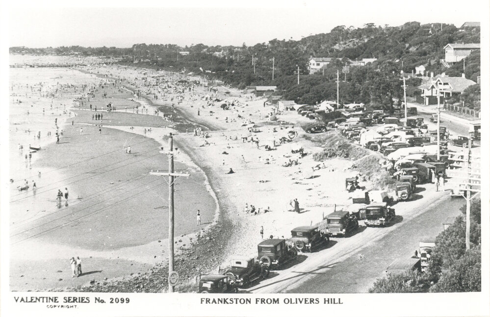 Frankston from Oliver's Hill 