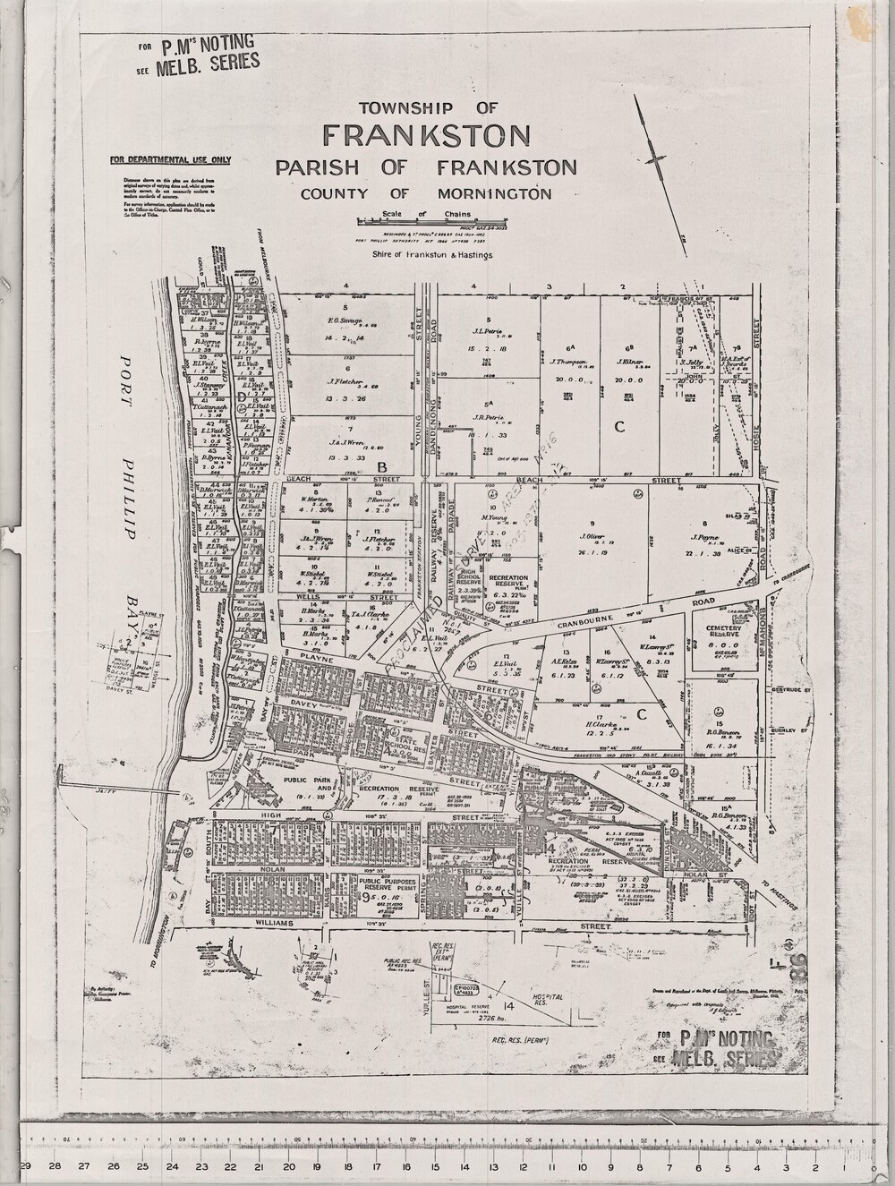 Township of Frankston : parish of Frankston - county of Mornington