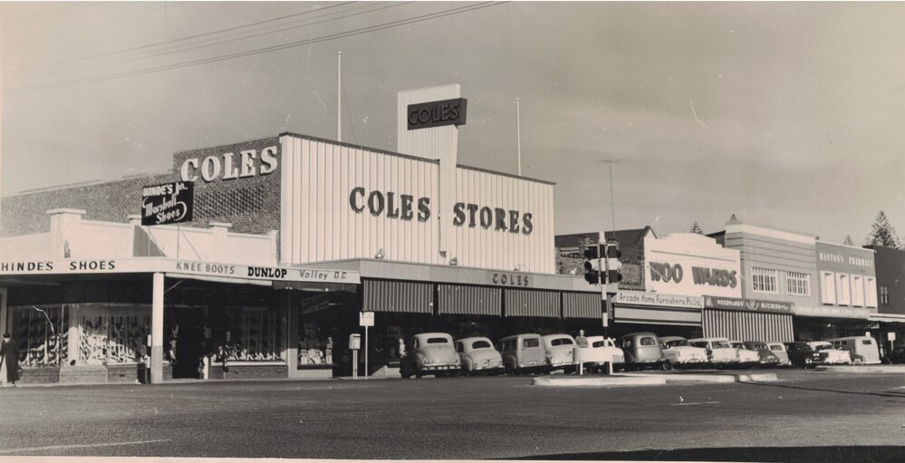 Coles Stores, located on Nepean Highway