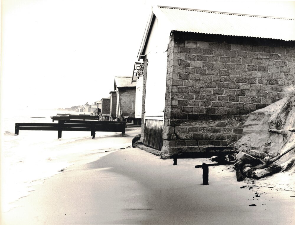 Foreshore boatsheds