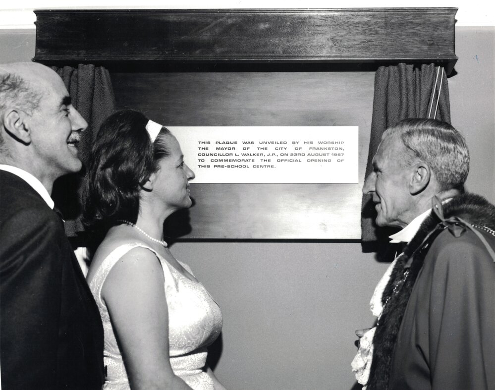 Opening of preschool 1966-67