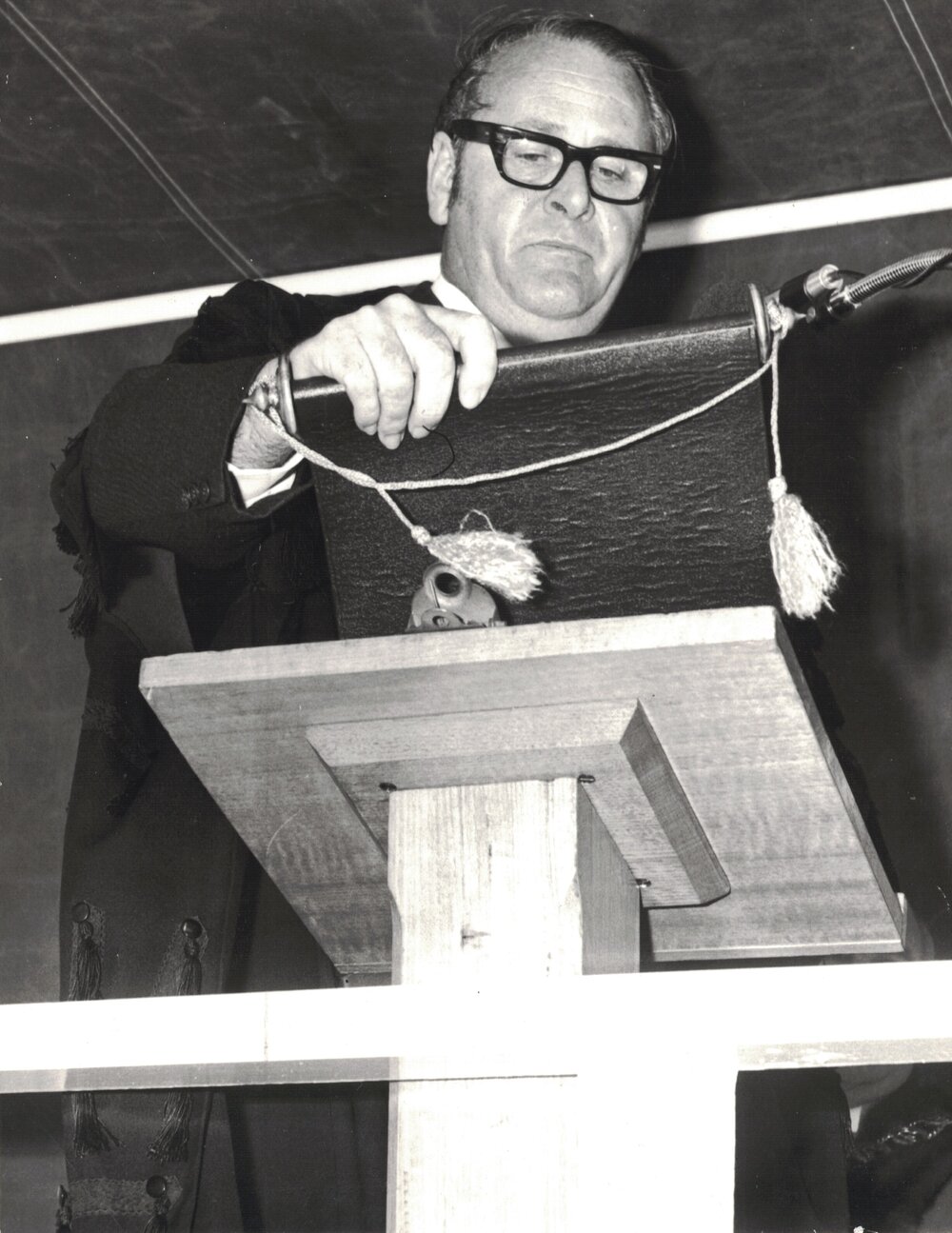 Cr. Noel Oates at Centenary of Local Government in Frankston celebration
