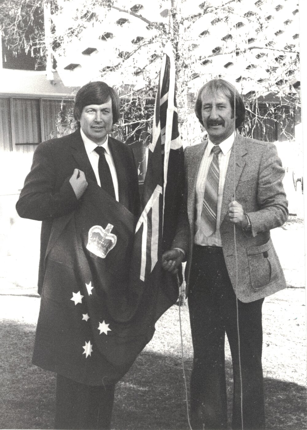 Cr. Noel Ferguson and Hon. Graeme Weideman M.P.