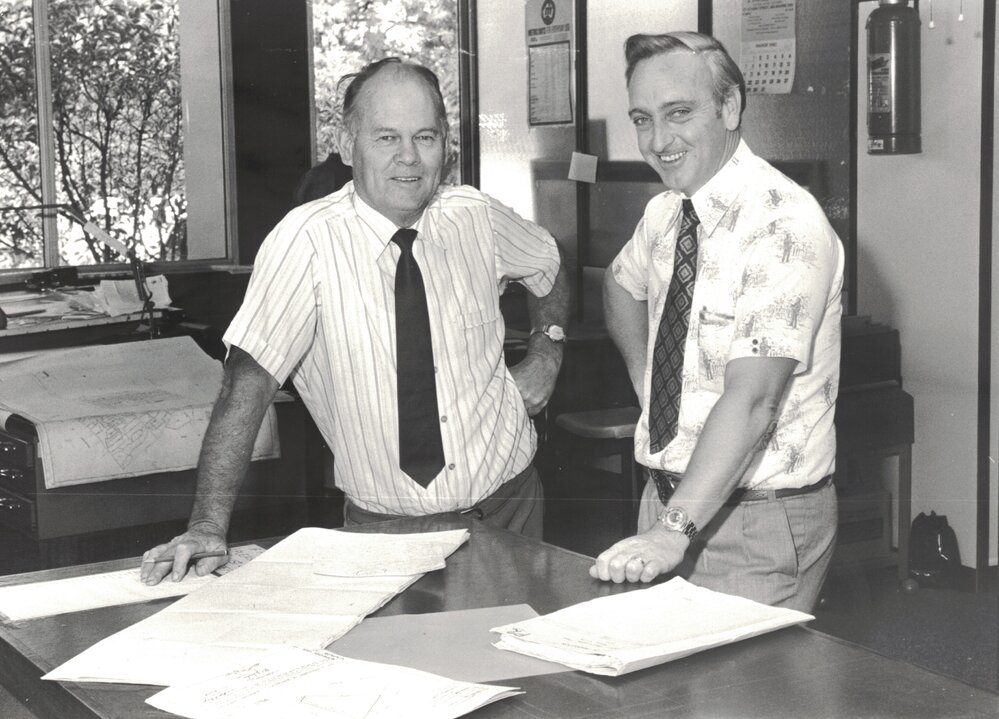 Doug Lyall and Barry Johnston