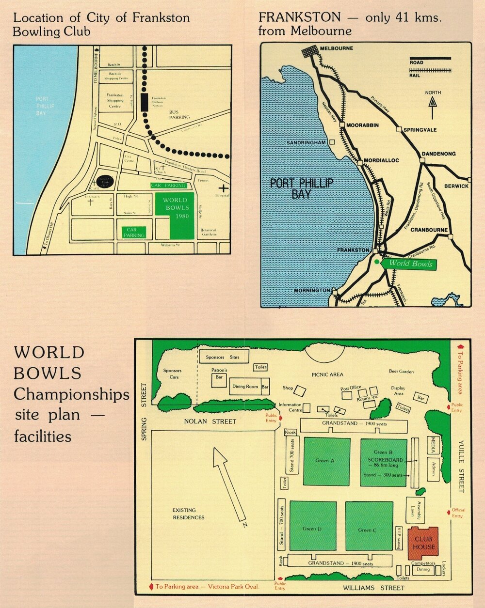 1980 World Bowls International Championship pamphlet p5