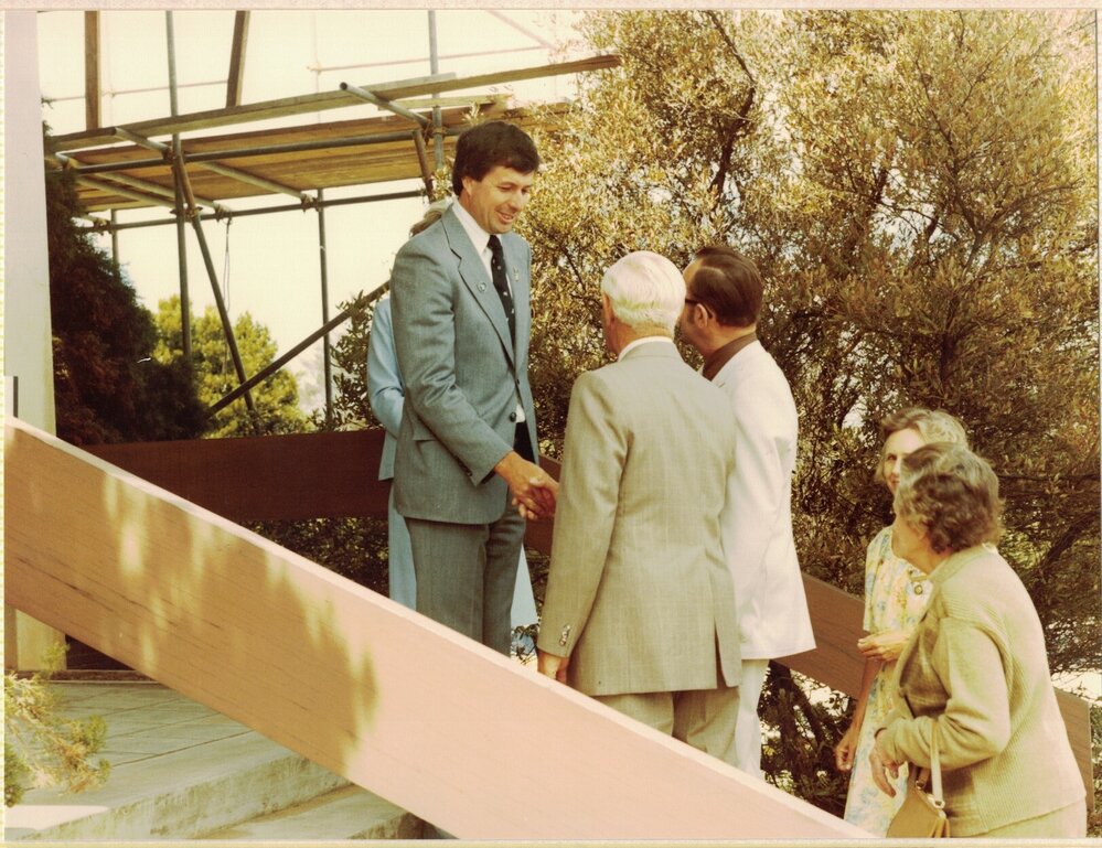 1980 WBIC - Welcoming Sir Henry Winneke