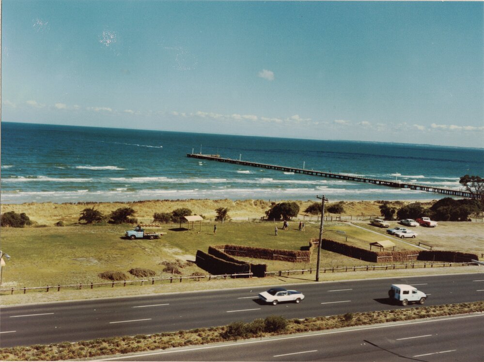 Frankston pier and foreshore