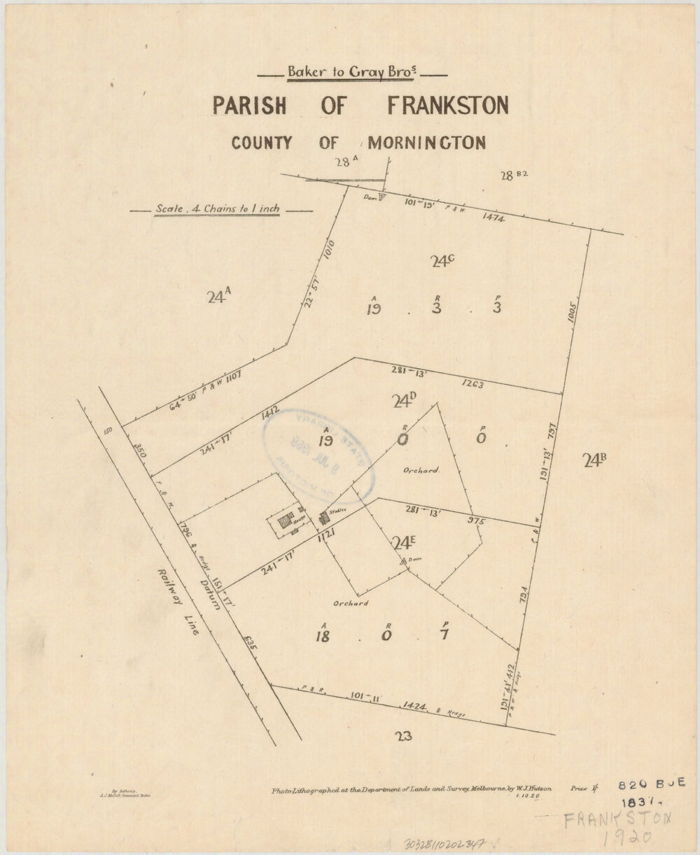 Parish of Frankston, County of Mornington 1.10.20