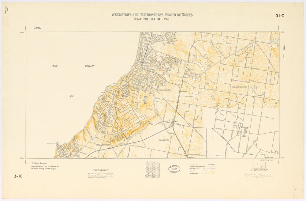 Melbourne and Metropolitan Board of Works: municipalities of Cranbourne, Frankston, Hastings and Mornington