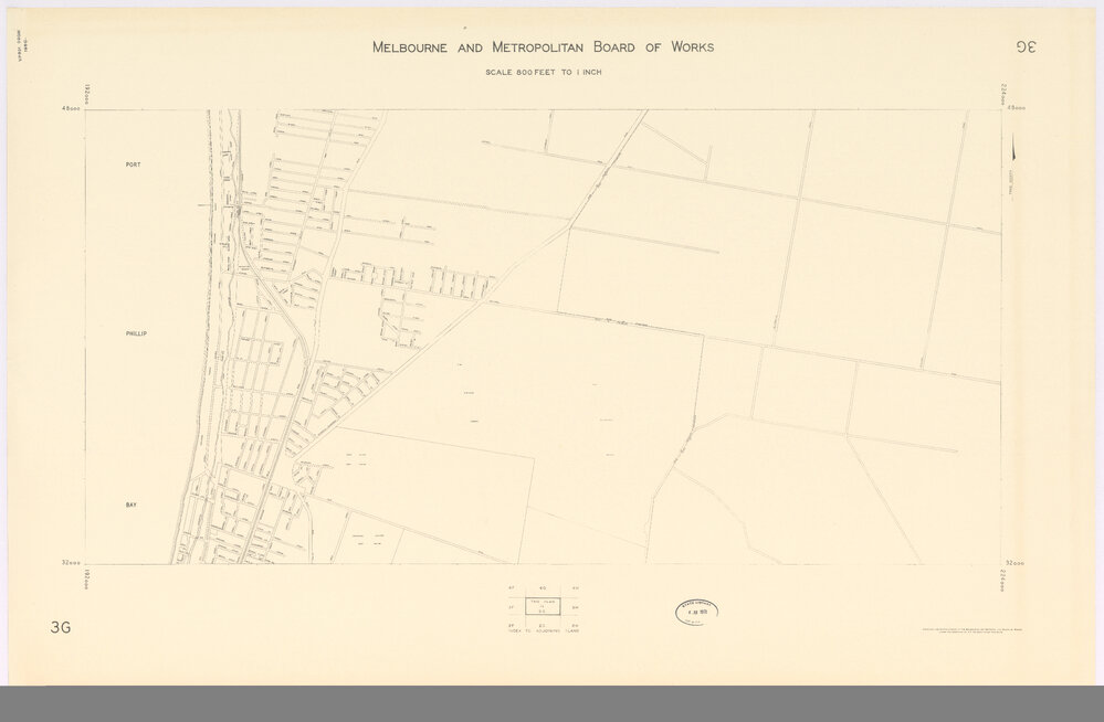 Melbourne and Metropolitan Board of Works plan [196-]