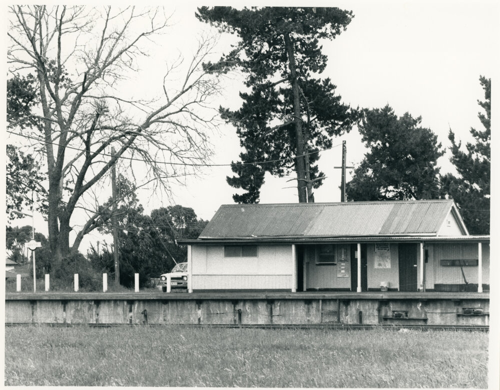 The Baxter Railway Station in late 1984 
