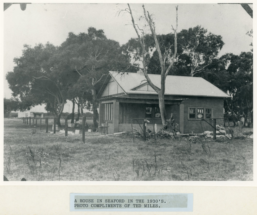 House in Seaford in the 1930's 