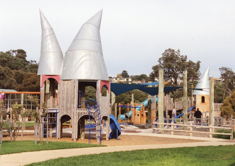 New playground at the Frankston Foreshore 2002