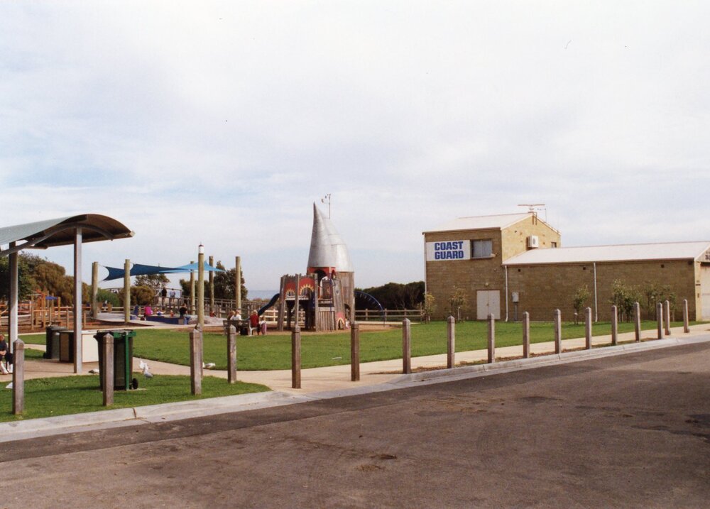 New playground at the Frankston Foreshore 2002