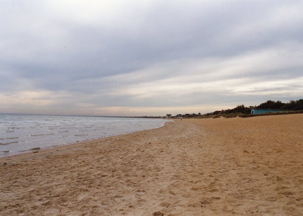 Frankston Beach, looking north