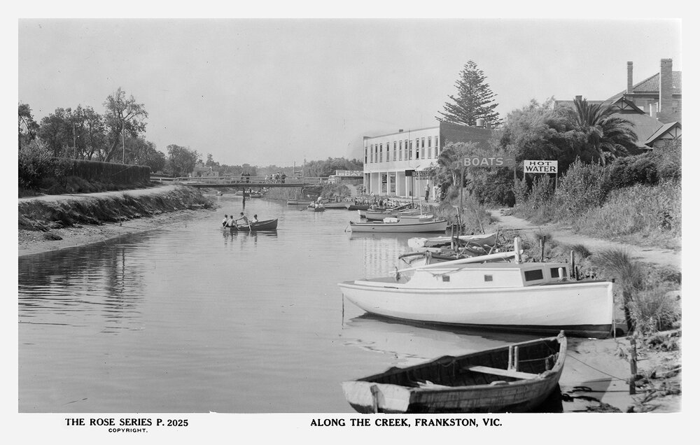 Along the creek, Frankston