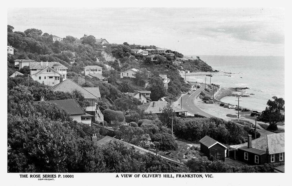 A view of Oliver's Hill, Frankston