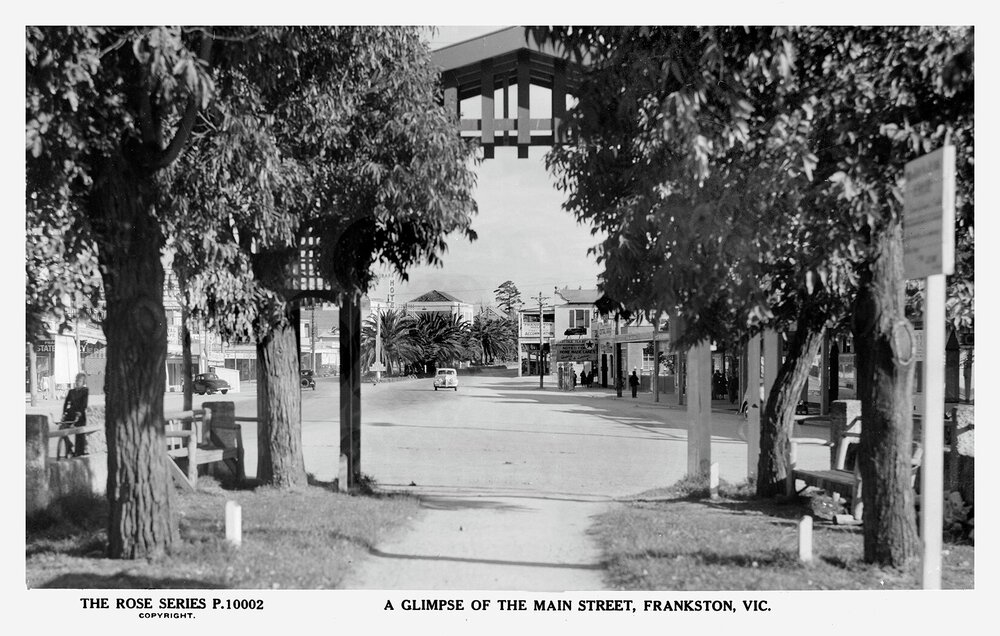 A glimpse of the Main Street, Frankston