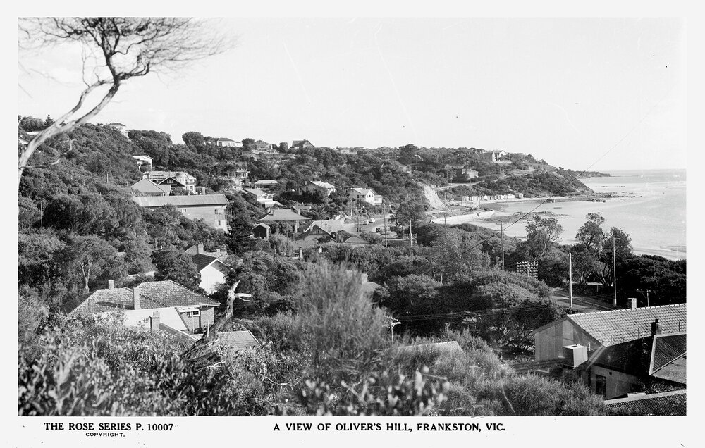 A view of Oliver's Hill, Frankston