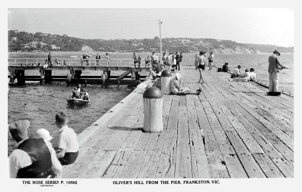 Oliver's Hill from the pier, Frankston