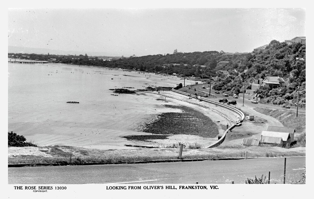 Looking from Oliver's Hill, Frankston