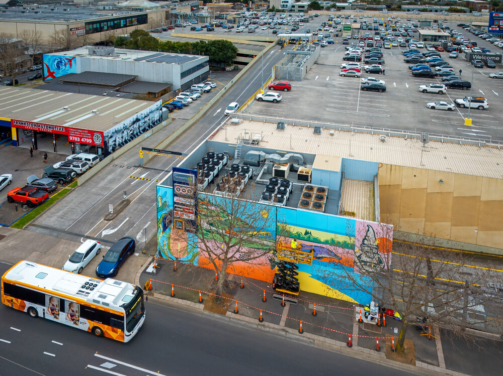 009 Community Mural Painting 05