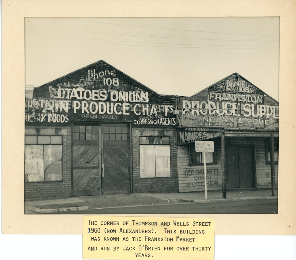 Corner of Thompson and Wells Street 