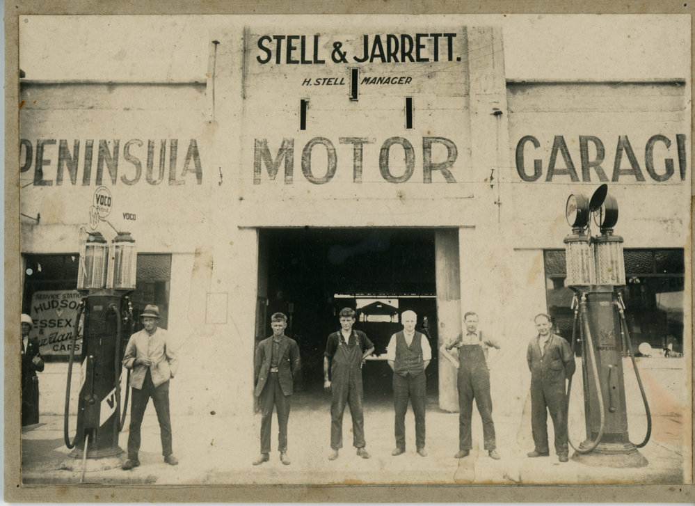 Stell &amp; Jarrett Peninsula Motor Garage 
