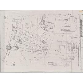Plan of the village reserve of Frankston at Kananook Creek