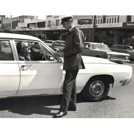George Pentland, Town Clerk and Dick Hughes, Traffic Officer