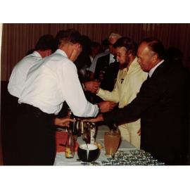 1980 WBIC civic reception bar