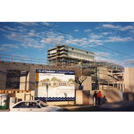 Frankston City Library - Frankston Cultural Centre under construction 2