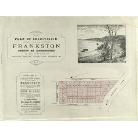 Plan of subdivision of allotments 15 and 15A