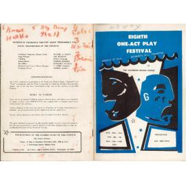 One Act Play Festival (8th) - Victorian Drama League