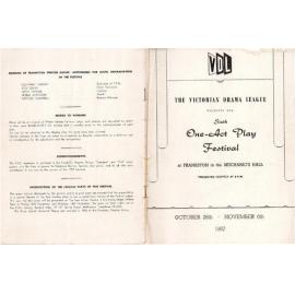 One Act Play Festival (6th) - Victorian Drama League