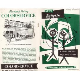 News Bulletin - Frankston Theatre Group - 1960 - July