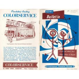 News Bulletin - Frankston Theatre Group - 1959 - October