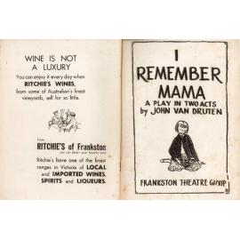 I remember Mama - Frankston Theatre Group