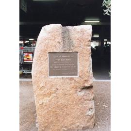 Plaque Beach Street North Car Park