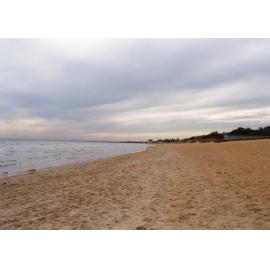 Frankston Beach, looking north