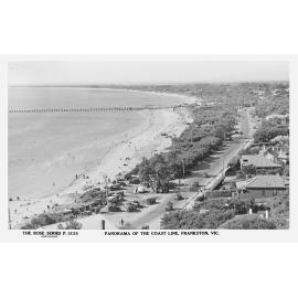 Panorama of the coast line, Frankston