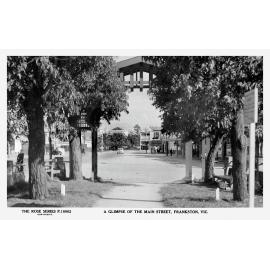 A glimpse of the Main Street, Frankston