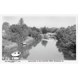 Reflections in the Kananook Creek, Frankston