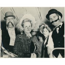 Mr Pratt and supermarket staff