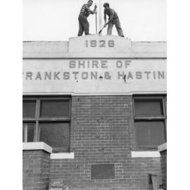 Demolition of Shire of Frankston municipal offices, Frankston
