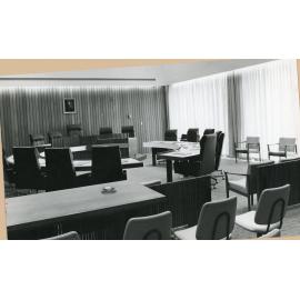 Inside the new Council Chambers