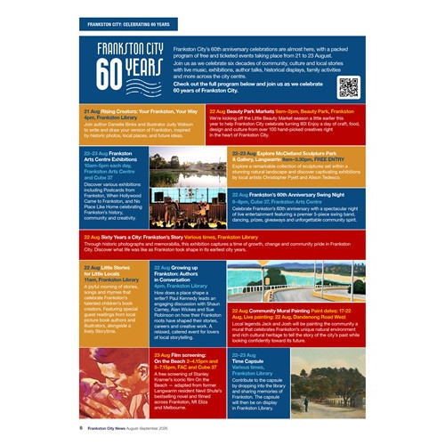 Frankston City: Celebrating 60 Years