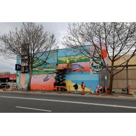 009 Community Mural Painting 04