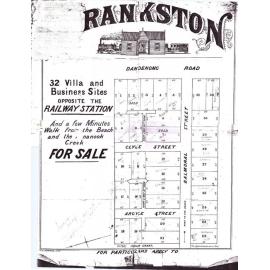 Frankston: 32 Villa and Business Sites opposite the Railway Station